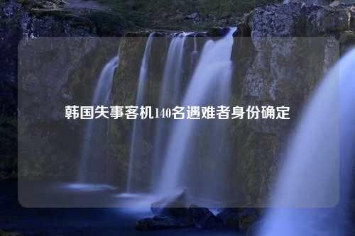 韩国失事客机140名遇难者身份确定